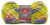 Red Heart Scrubby Stripes Yarn Citrus Punch Pack of 1 Skein