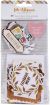 Amy Tan Late Afternoon Ephemera Die Cuts 40 Per Pkg Cardstock with Foil Accents