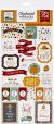 Happy Fall Chipboard 6 inch X13 inch Phrases