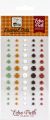 Echo Park Adhesive Enamel Dots 60 Per Pkg Happy Fall