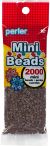 Mini Perler Beads 2000 Per Pkg Brown