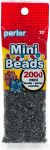 Mini Perler Beads 2000 Per Pkg Dark Gray