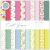 Craft Consortium Double Sided Paper Pad 6 Inch X6 Inch 40 Per Pkg Bright Blooms 20 Designs