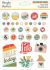 Hello Today Decorative Brads 32 Per Pkg