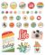 Hello Today Decorative Brads 32 Per Pkg 
