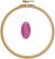 Frank A. Edmunds Beechwood Embroidery Hoop 7 Inch