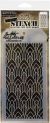 Tim Holtz Layered Stencil 4.125 Inch X8.5 Inch Deco Arch L