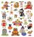 Sticker King Stickers Halloween Critters