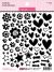 Bella Besties Trinkets Puffy Stickers Black