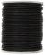 Dazzle It Genuine Leather Cord .5mm Round 27.3yd Black