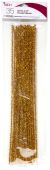 Tinsel Stems 3mmx12 Inch 35 Per Pkg Gold
