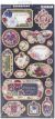 Blossom Chipboard Die Cuts 6 inch X12 inch Sheet 