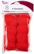 Pom Poms 2 inch 8 Per Pkg Red