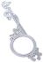 Elizabeth Craft Metal Die Elegant Ornament