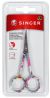 Singer Curved Embroidery Scissors 4 inch Floral