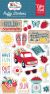 A Slice Of Summer Puffy Stickers 
