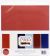 Carta Bella Double Sided Solid Cardstock 12 inch X12 inch 6 Per Pkg God Bless America 6 Colors