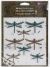 Finnabair Mechanicals Metal Embellishments Scrapyard Dragonflies 8 Per Pkg