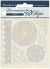 Stamperia Decorative Chips 5.5 Inch X5.5 Inch Passion Laces And Corners