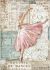 Stamperia Rice Paper Sheet A4 Dancer Passion