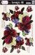 Dress My Craft Transfer Me Sheet 12.5 inch X18.5 inch Dahlia Bouquet