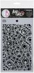 Ciao Bella Bad Girls Texture Stencil 5 inch X8 inch Washers