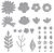 Spellbinders Etched Dies Simply Perfect Layered Blooms