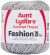 Aunt Lydias Fashion Crochet Thread Size 3 Silver
