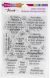 Stampendous Perfectly Clear Stamps Winged Wishes