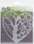 Picket Fence Studios Stencil 6 inch X6 inch Tree Of Hearts