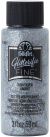 FolkArt Glitterific Fine Glitter Paint 2oz Silver