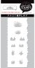 PhotoPlay Say It With Stamps Stencil 4inchX9inch Grass