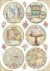 Stamperia Rice Paper Sheet A4 Rounds Sleeping Bea