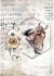 Stamperia Rice Paper Sheet A4 Lady Frame Romantic Horses