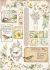 Stamperia Rice Paper Sheet A4 Daisy