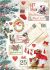 Stamperia Rice Paper Sheet A4 Let It Snow Cards Romantic Christmas