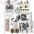 Dress My Craft Transfer Me Sheet A4 Vintage Elements 3