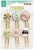 Vicki Boutin Fernwood Epoxy Paper Clips 6 Per Pkg