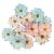 Prima Marketing Mulberry Paper Flowers Peppermint Sweet/Christmas Sparkle