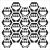 Crafters Workshop Template 6 Inch X6 Inch Tulip Hexagons