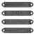 Idea Ology Metal Word Plaques 4 Per Pkg Halloween