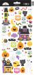 Doodlebug Cardstock Stickers 6 inch X13 inch Happy Haunting