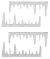 Idea Ology Icicles 4 Per Pkg 2.75 inch 