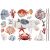 Prima Marketing Re Design Decor Transfers 6 Inch X12 Inch 3 Amazing Sea Life