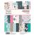 Simple Stories Double Sided Paper Pad 6 Inch X8 Inch 24 Per Pkg Feelin Frosty