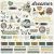 Simple Vintage Weathered Garden Cardstock Stickers Combo