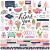 Happy Hearts Cardstock Stickers 12 inch X12 inch Combo