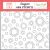 Echo Park Stencil 6 Inch X6 Inch Party Poppers