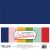 Echo Park Double Sided Solid Cardstock 12 Inch X12 Inch 6 Per Pkg Birthday Salutations 6 Colors