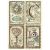 Stamperia Rice Paper Sheet A4 4 Cards Alchemy
